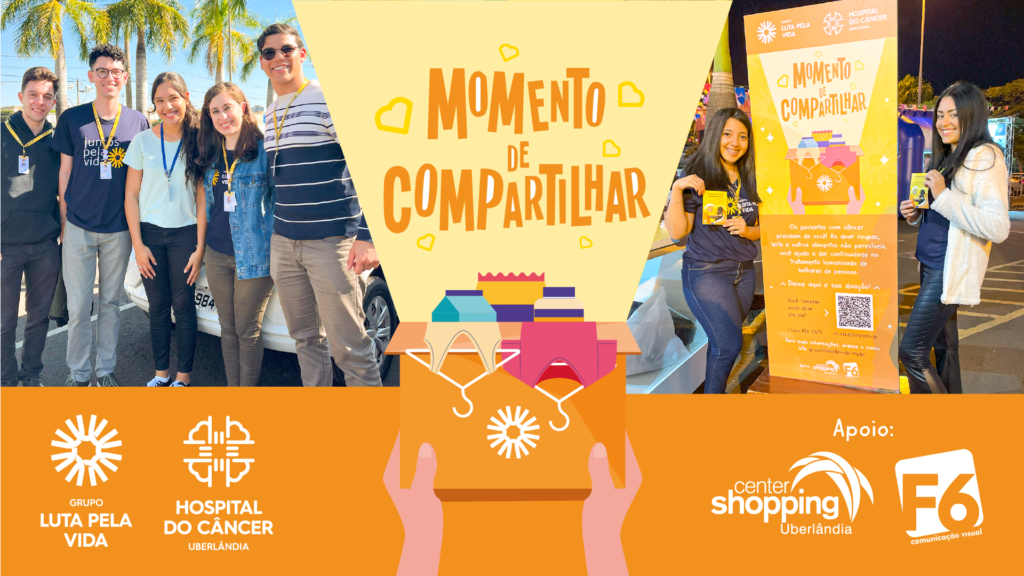 GLPV se une Center Shopping Uberlândia em prol da luta pela vida