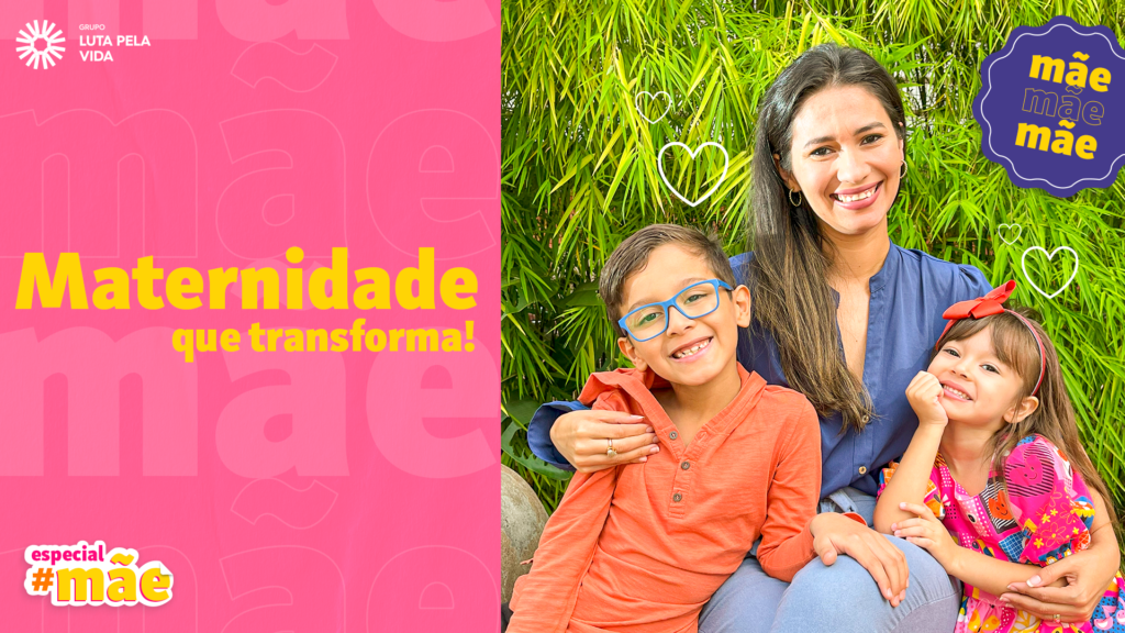 Ana Paula, colaboradora do GLPV, contou sobre sua experiência com a maternidade