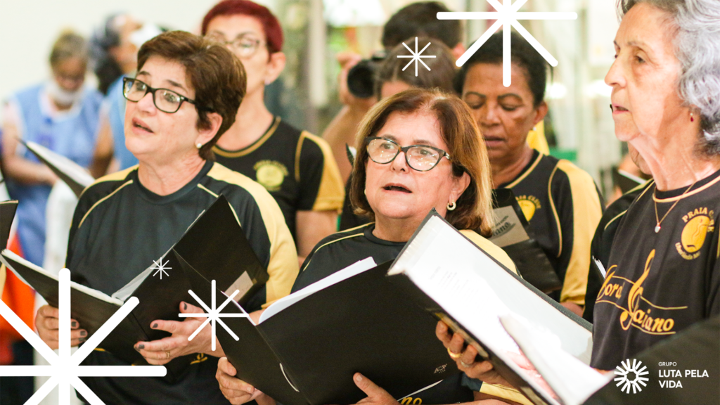 Coral Praiano se apresenta no saguão do Hospital do Câncer 