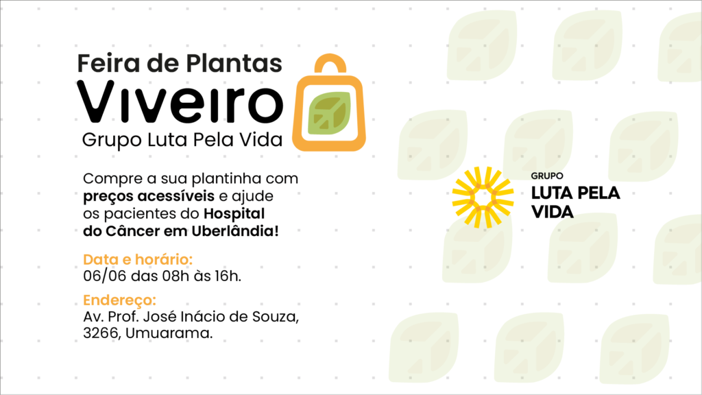 GLPV promove Viveiro Solidário no dia 6 de junho