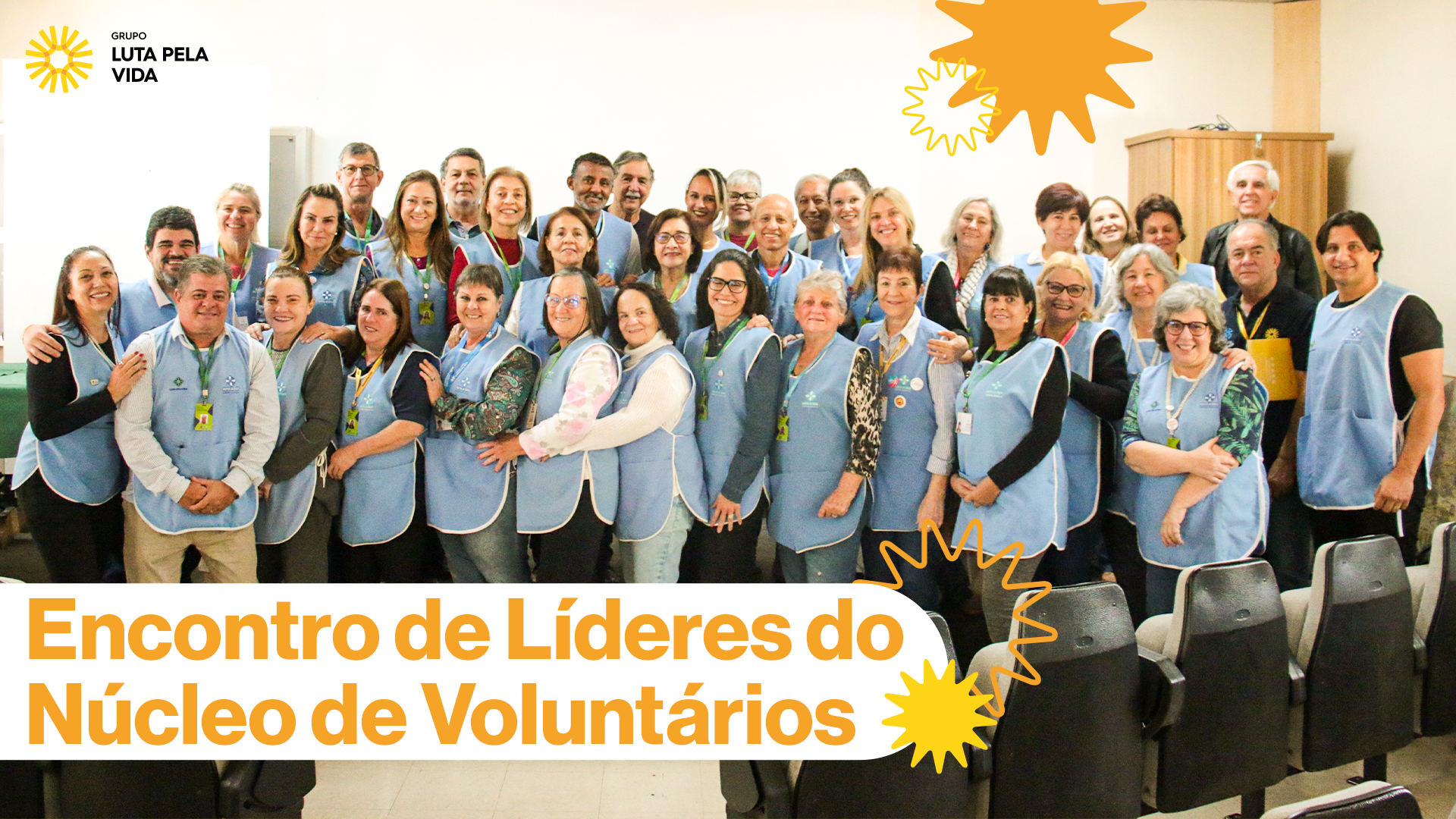 O Núcleo de Voluntários do Grupo Luta Pela Vida realizou mais uma edição do Encontro de Líderes Voluntários. O evento aconteceu no Auditório do Hospital do Câncer em Uberlândia durante a manhã do dia 8 de julho, sábado.