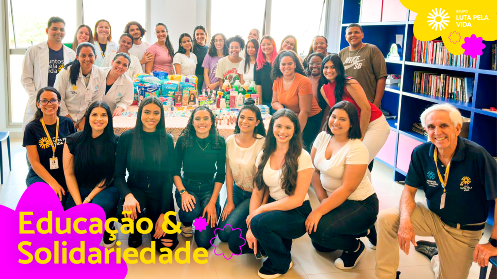 Alunos do SENAC doam itens de higiene para o Centro de Cuidados Paliativos Oncológicos.
