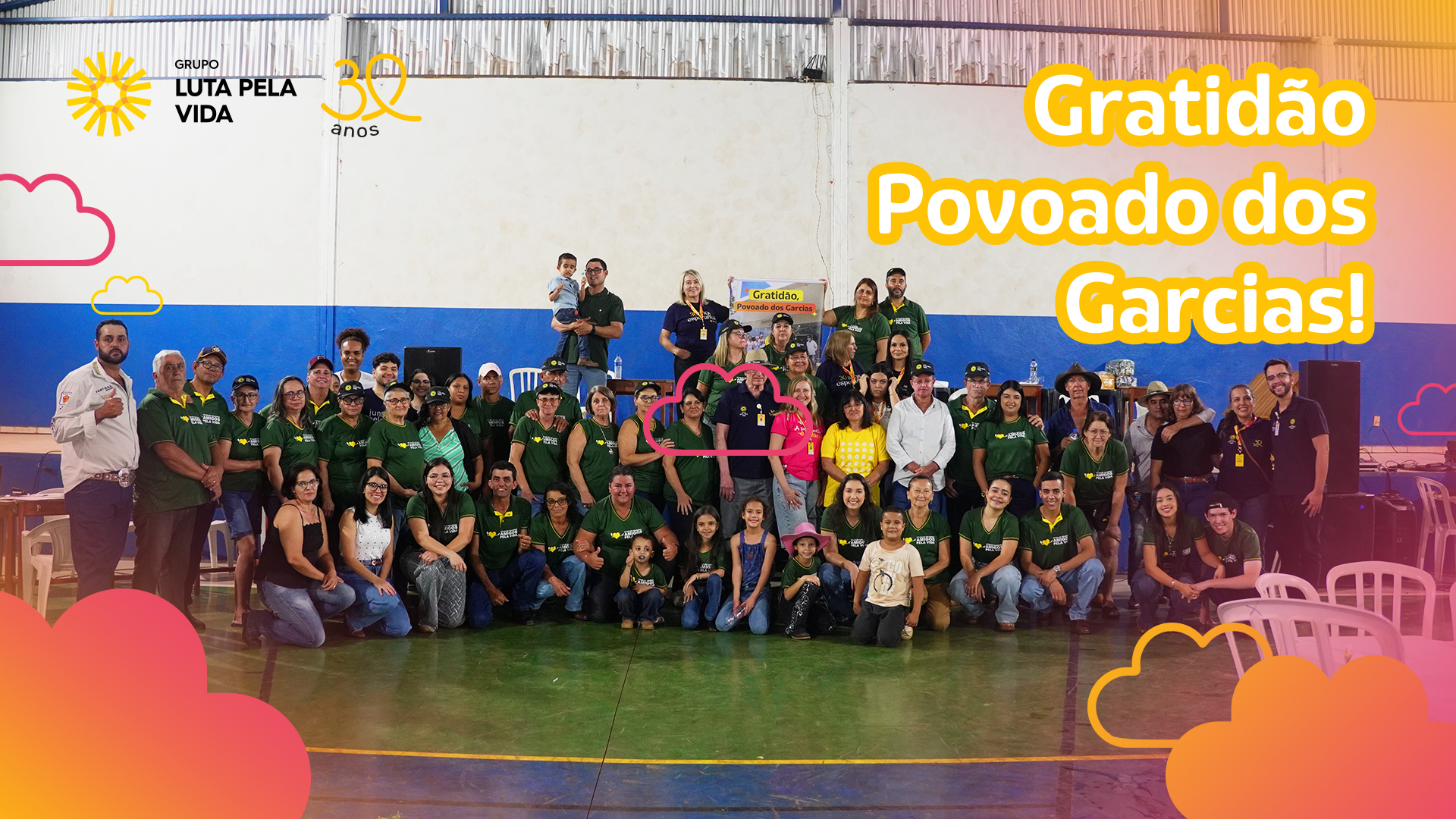 Forró Pela Vida mobiliza comunidade em prol da luta contra o câncer, com presença de moradores e voluntários.