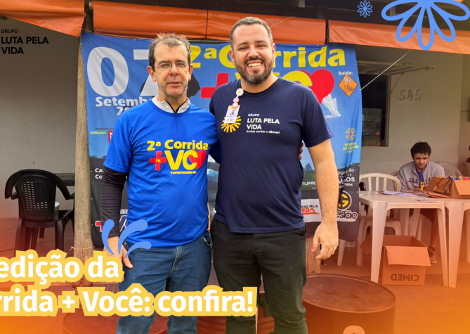 Grupo Luta Pela Vida participa de corrida e caminhada em Tupacigura.