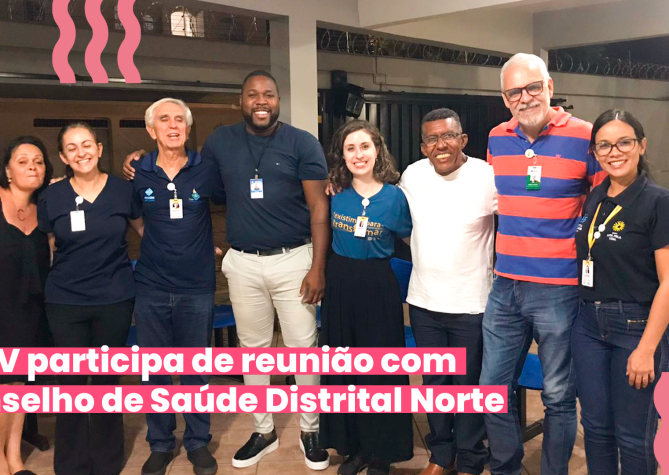 Membros do GLPV foram convidados a falara do trabalho do GLPV.