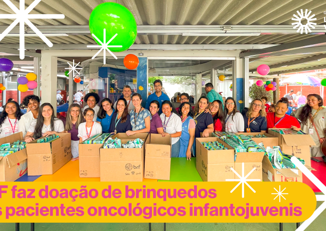 Instituto BF faz doação especial para pacientes da pediatria do HC-UFU e HCa.