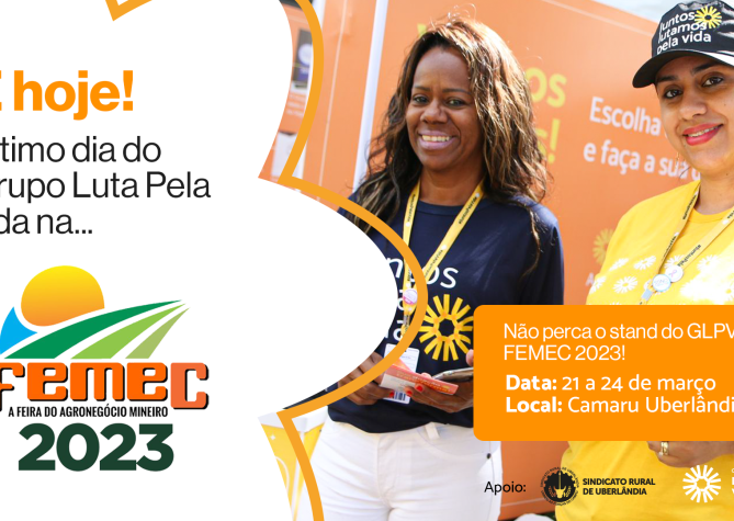 GLPV participa do último dia da FEMEC 2023!