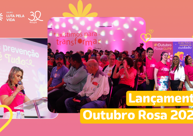 Lançamento da campanha Outubro Rosa contou com a apresentação da jornalista Vanessa Pires e a presença de autoridades.