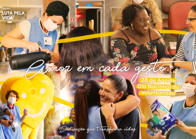 O Grupo Luta Pela Vida parabeniza e agradece todo o empenho dos voluntariado do GLPV!