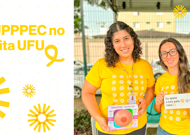 Pesquisadoras do NUPPPEC, do Grupo Luta Pela Vida, falaram sobre cuidados e prevenção ao câncer no Agita UFU.