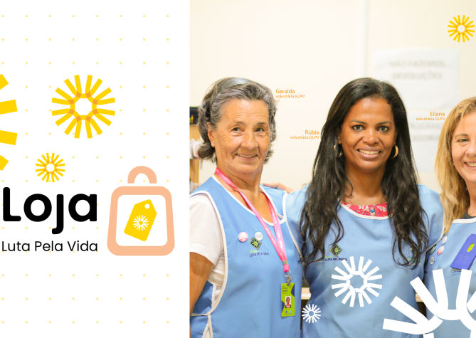 Loja do Grupo Luta Pela Vida fica dentro do Hospital.