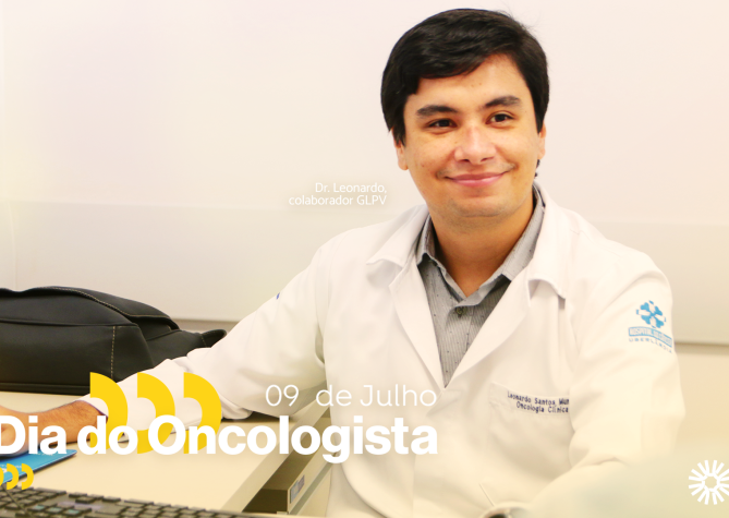 GLPV parabeniza os oncologistas.
