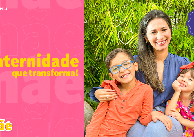 Ana Paula, colaboradora do GLPV, contou sobre sua experiência com a maternidade