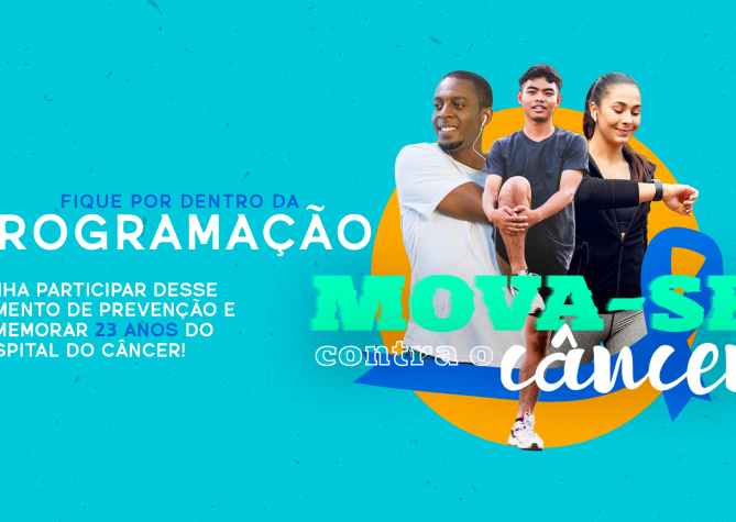 Atrações do Mova-se Contra o Câncer