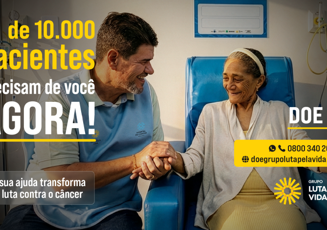 + de 10.000 pacientes precisam de você!