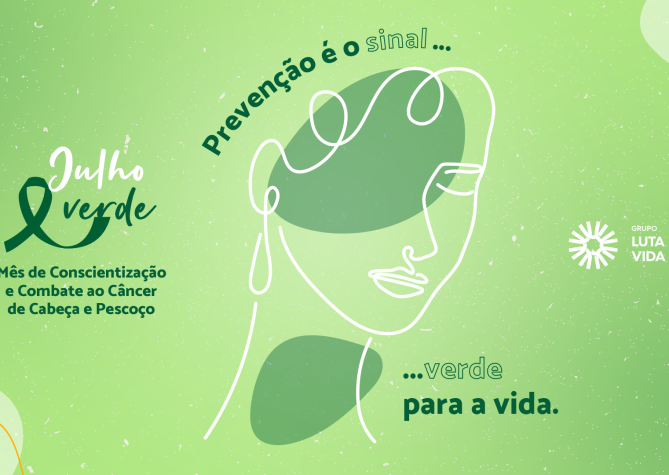 Grupo Luta Pela Vida alerta para prevenção contra o câncer de cabeça e pescoço.