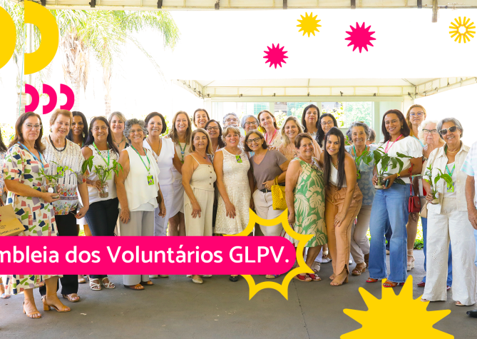 Voluntariado do GLPV se reuniu para celebrar as conquistas de 2023.
