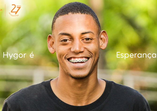 Conheça o Hygor e saiba como a esperança foi importante para ele superar o câncer