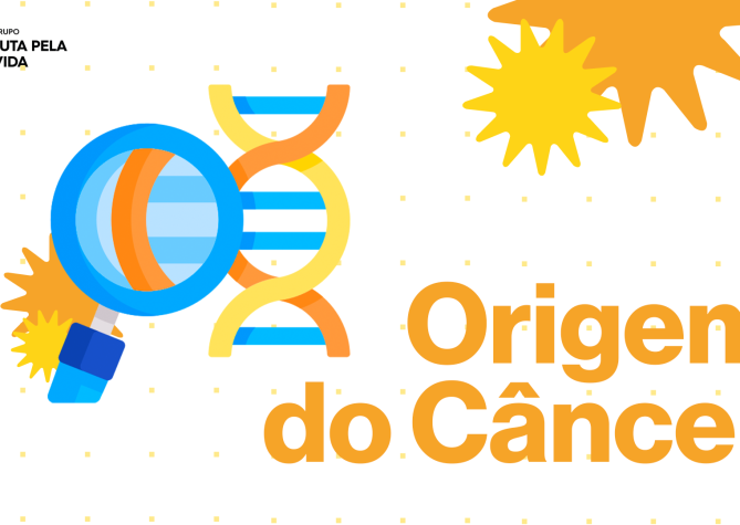 Grupo Luta Pela explica a origem do câncer.